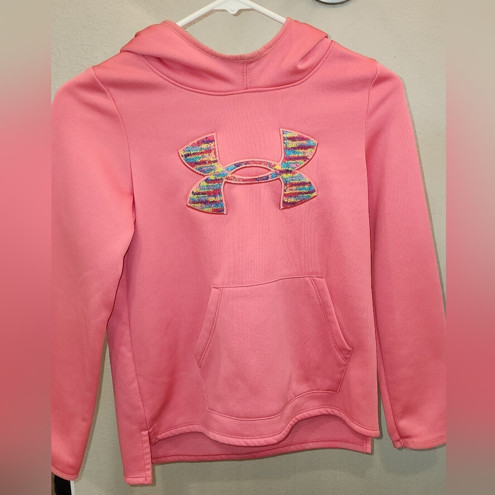 Pink Under Armour Hoodie